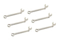 5PC-Pk 45° Angle Open Spanner Combination Multi-Tooth Gear Lock Ring