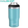 Haushof 12 Oz Can Cooler 4 In 1 Double Walled Can | Built Supply Co