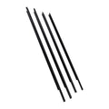 Door Seal Weatherstrip for Dodge Ram 1500/2500/3500 2009-2023 Black