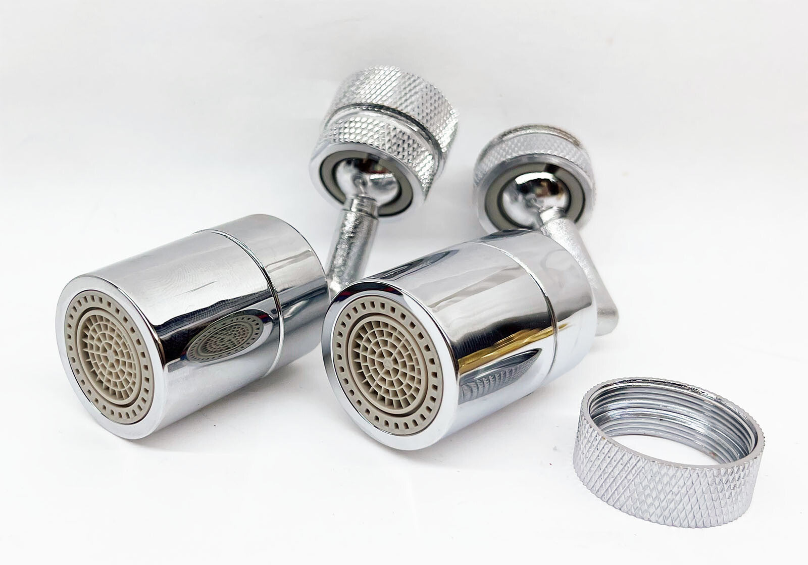 2pk 720° Swivel Faucet Sink Aerator Adapter by Unbranded