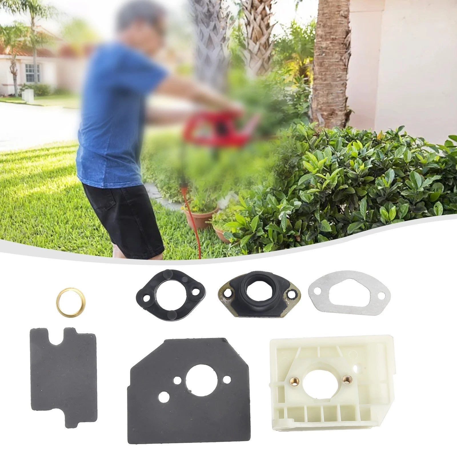 Perfect Fit Bracket Spacers And Guide Gaskets For Chainsaw 4500 5200