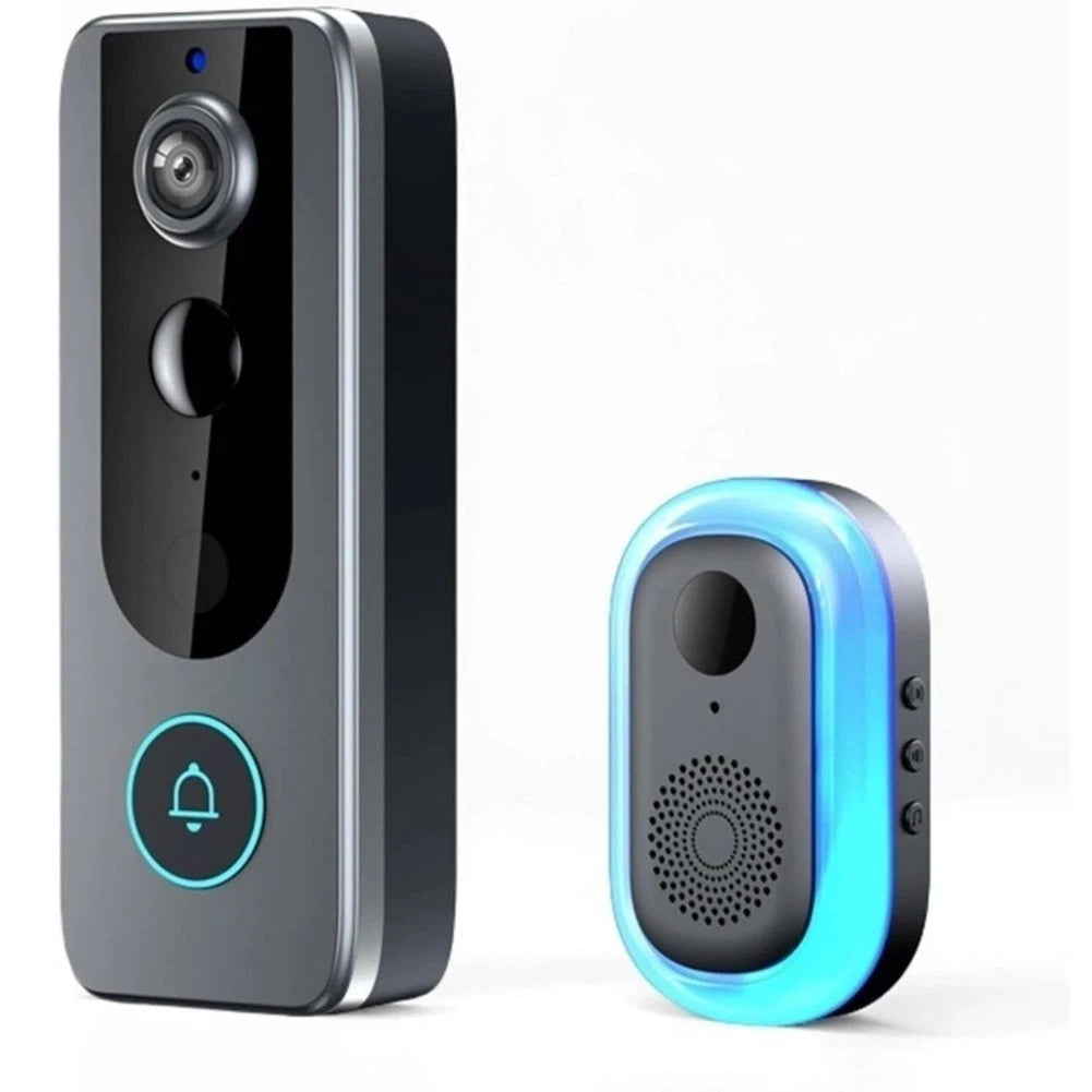 Wireless Smart Video Doorbell Compatible With For Tuya Wifi Doorbell