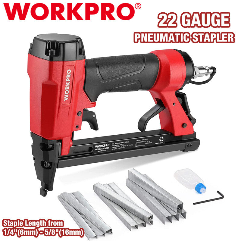 WORKPRO 7116 Pneumatic Staple Gun by WORKPRO