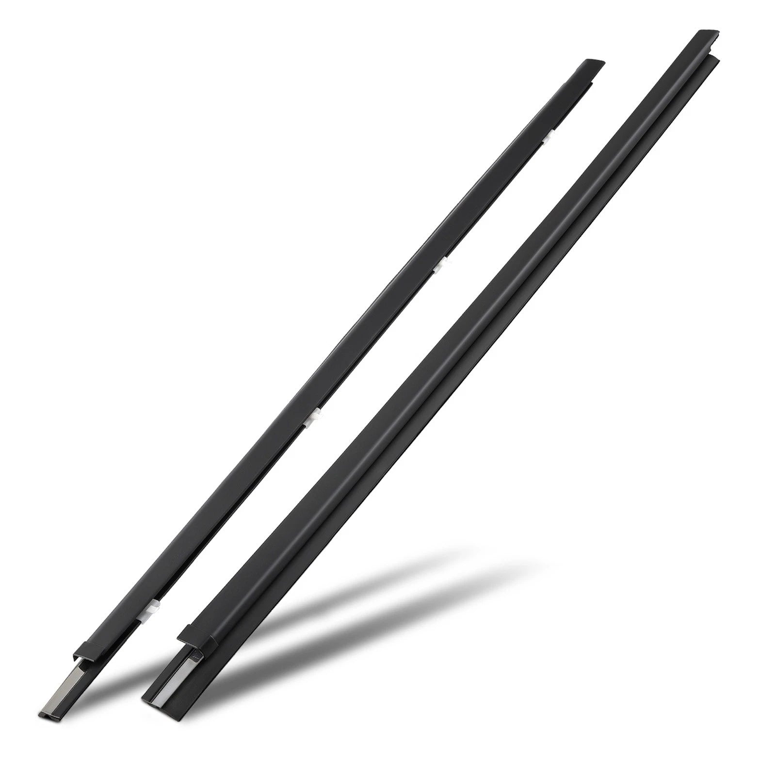 2x Door Window Moulding Trim Weatherstrip for Toyota Tacoma Double Cab 1995-04