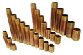 1-25 Xfitting 3/8", 1/2" , 3/4" , 1" Red Brass Nipple Mnpt Threaded