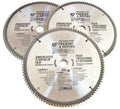 3 ATE PRO 10" CIRCULAR TABLE MITER SAW BLADES 100T 100 TOOTH CARBIDE TIP 33085
