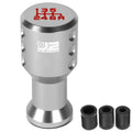 J2 Universal Aluminum Shift Knob Silver Goblet | Built Supply Co