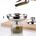 Wide Mouth Stainless Steel Funnel For Easy Handling Of For Oils Wine