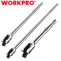 WORKPRO 1/4"/3/8"/1/2" Dual Drive Breaker Bar Heavy Duty Breaker Bars