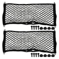 Storage Net Replacement Storage Mesh Bag With Screws 2pcs Accessories BlackOpens