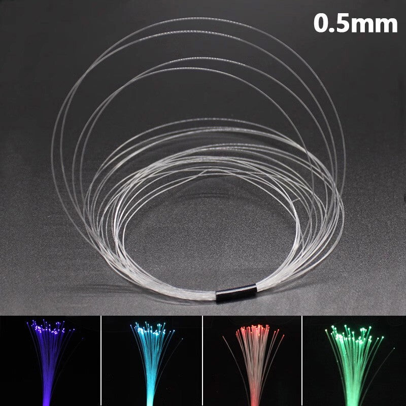 Fibre Optic Cable Light Guide Silica Core
