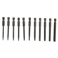 11X Torx Screwdriver Bit Set Hex Security Magnetic Head Extra Long Alloy Tool 3O