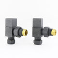 Trade 15mm Square Angled Radiator Valves