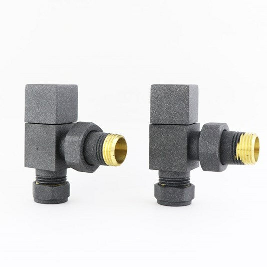 Trade 15mm Square Angled Radiator Valves