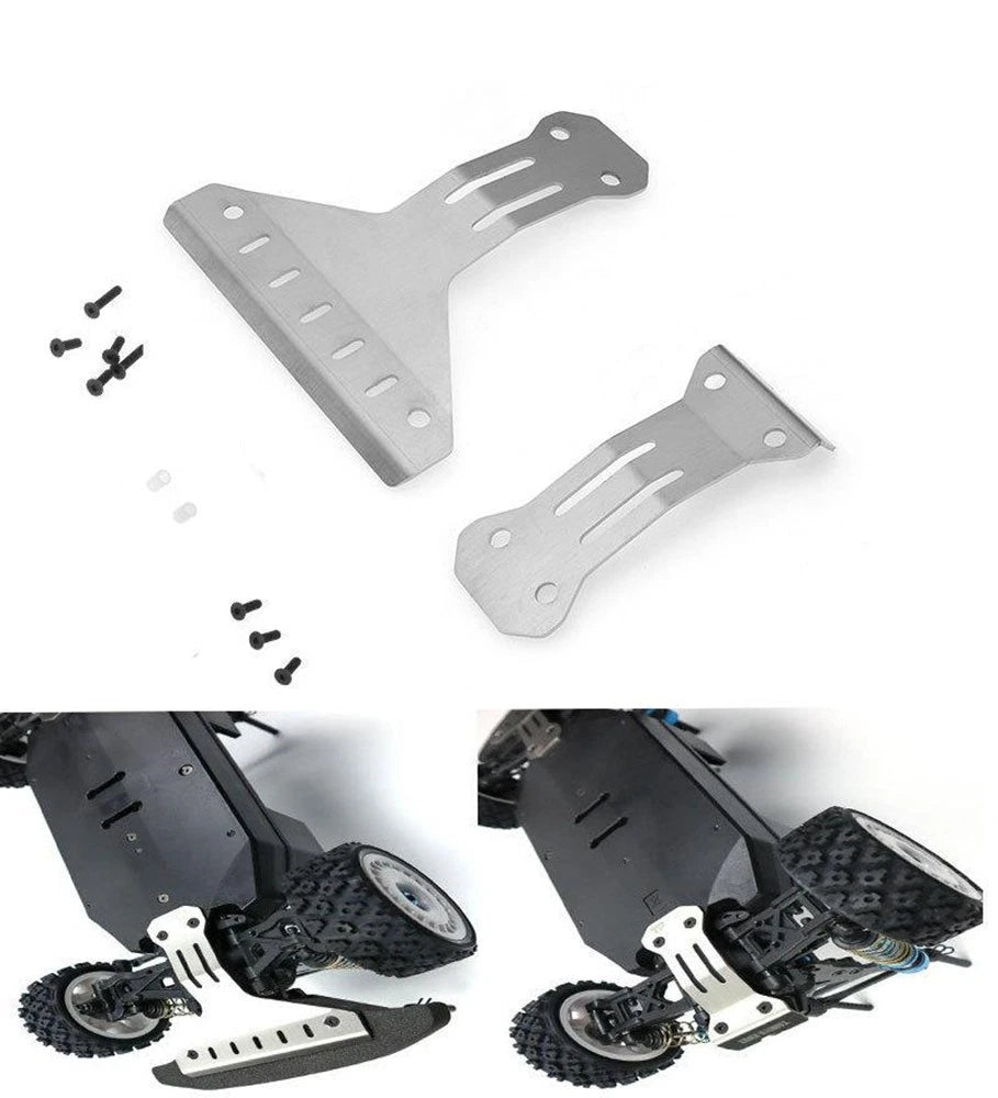 Front Rear Protective Plate Chassis Armor Kit For Tamiya Xv02 58707
