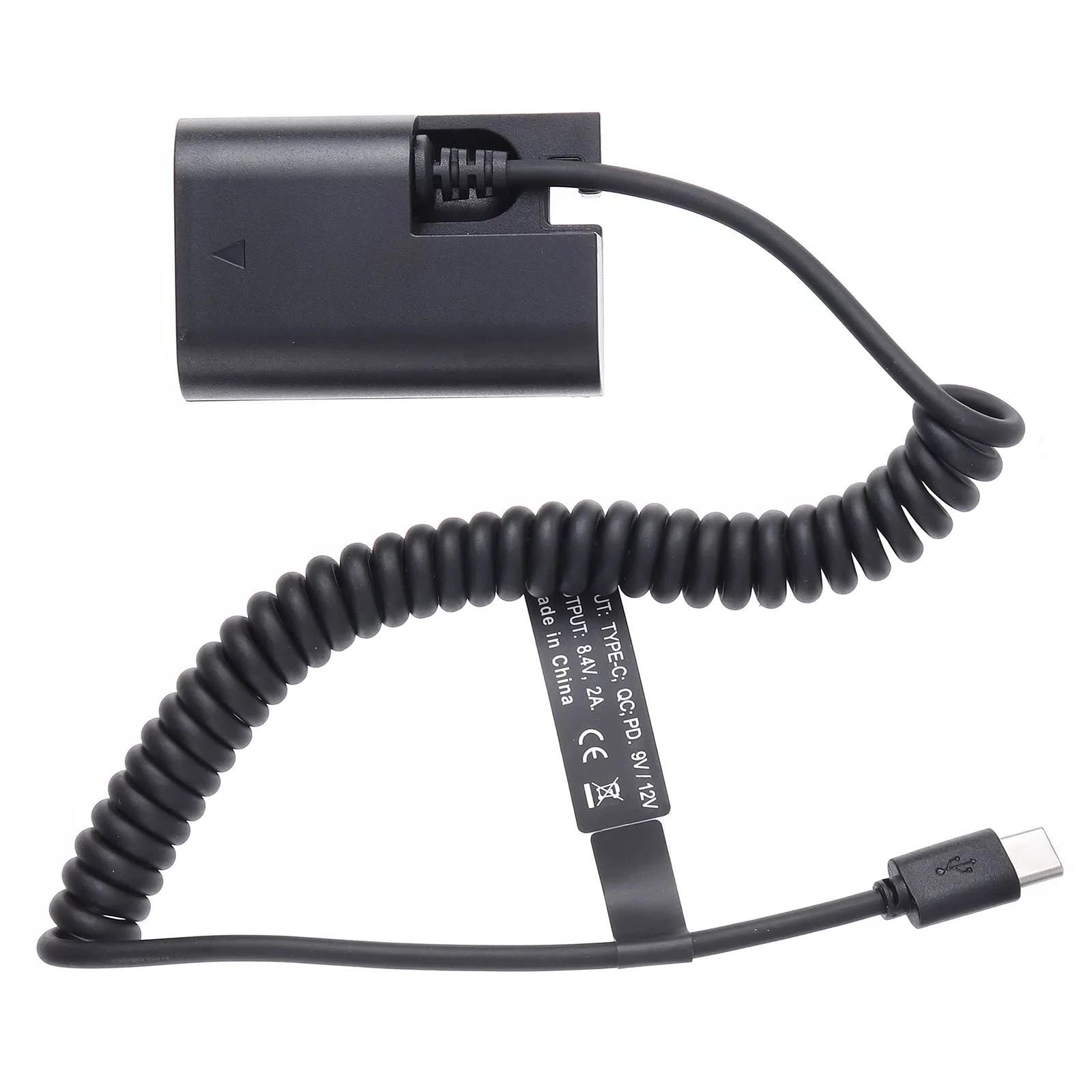 Dr-e6 Dc Coupler Usb-c To Lp-e6 Dummy Battery Power Adapter For Canon