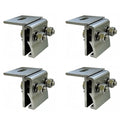 Roof Fold Clamps 1- Aluminium Alloy For Photovoltaic Panel Mounting