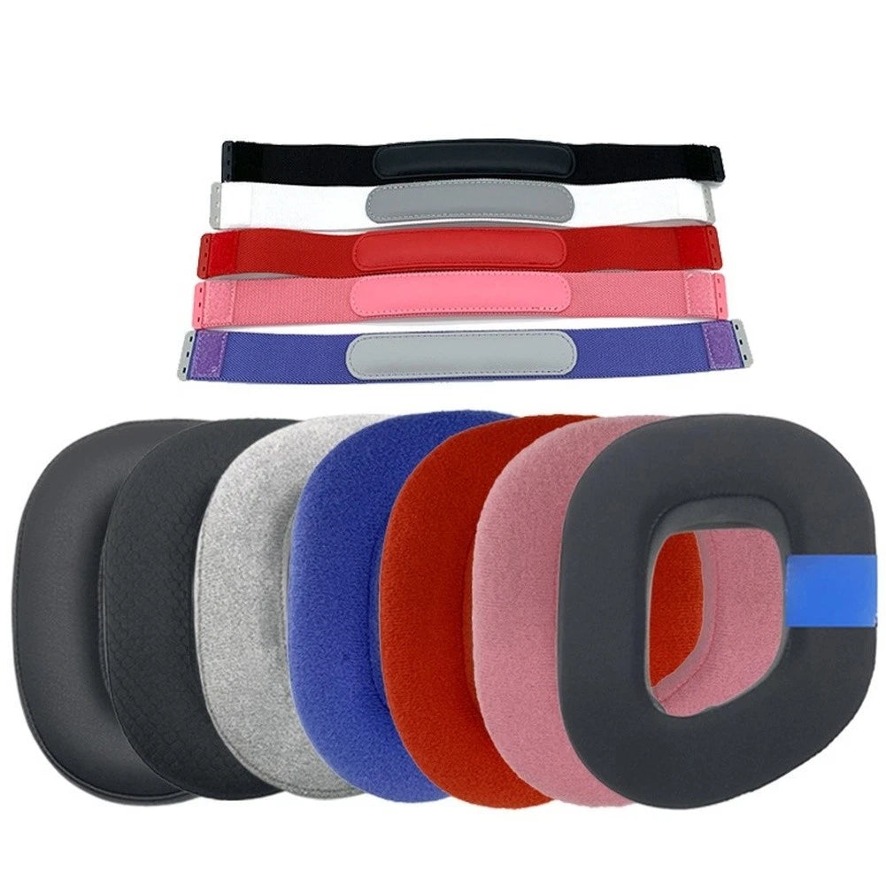 For Corsair Hs80 Rgb Replacement Earpads In Protein Leather For