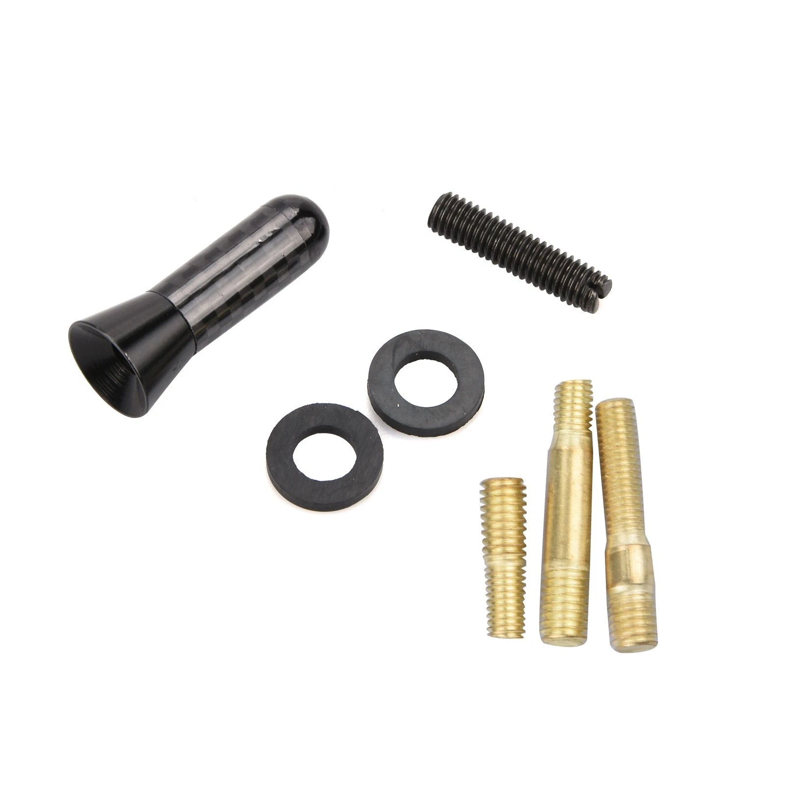 Universal 3.5cm Carbon Fiber Antenna / Aerial Stubby Bee Sting For