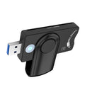 Dod/cac/citize<wbr/>n/goverment Id Usb Card Reader Bank/sim Card