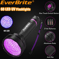 Everbrite Black Light Flashlight 68 Led Uv Flashlights 395 Nm