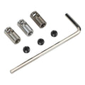 Sleeve Adapter Pinion Reducer Screws Shaft Steel 3.175mm To 5mm