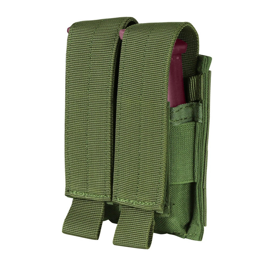 Hook And Loop Tactical Double Stack Multi-purpose Modular Mag Pouch -