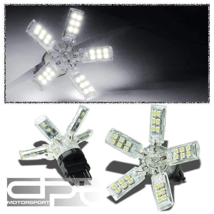 X2 40 3528 Smd 3156 Bright White Led Spider 5 Spokes/arms