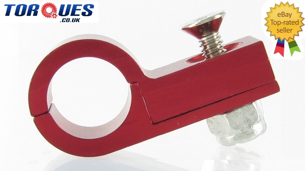 An -8 (an8) Red Ptfe 13.5mm O.d Hose Clamp P Clip