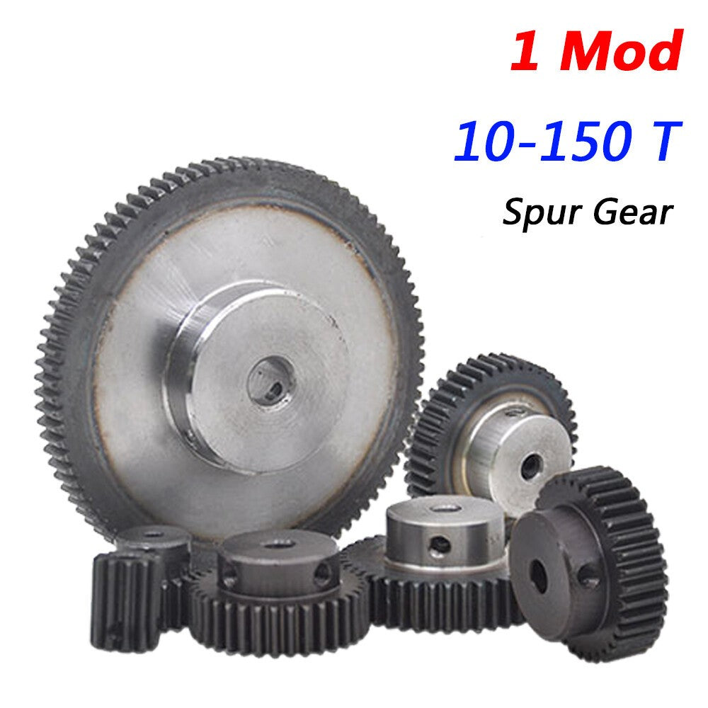 1 Mod Spur Gear Bore 4-25mm 10T-150T