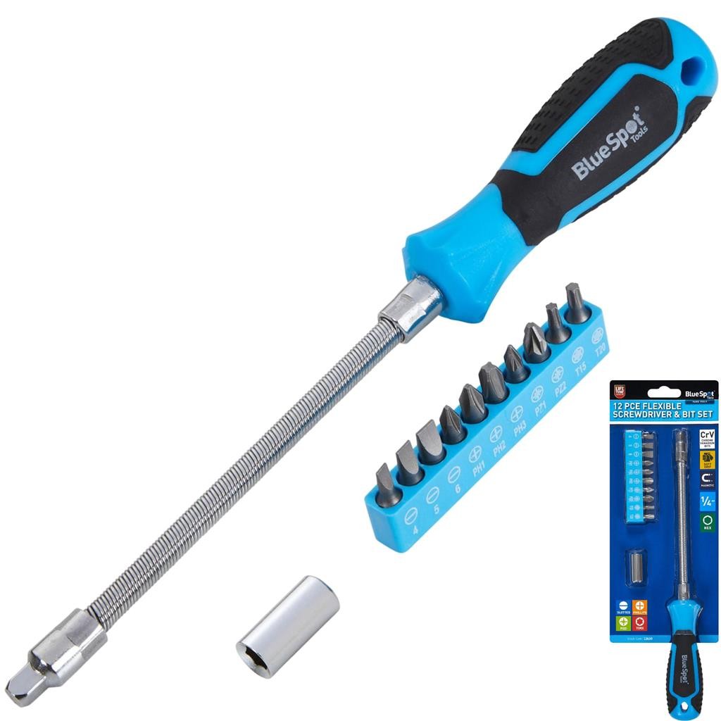 Neilsen 3pc Telescopic Extendable Socket Ratchet Handle Set by Neilsen
