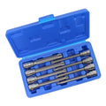 Us Pro 3/8 Drive Security Torx Bit Socket Set T25-t60 Long Tamper