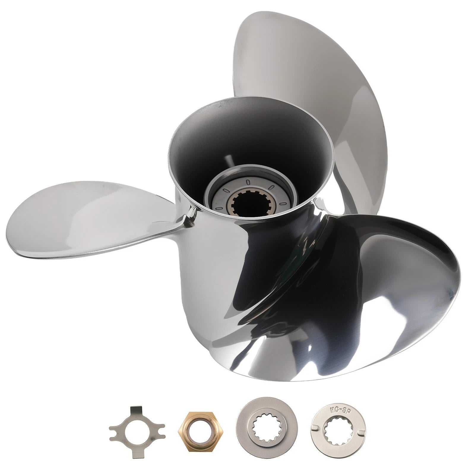 Marine Propeller 10 1/2" x 13" for Mercury 40-60HP Outboard 48-855858A46