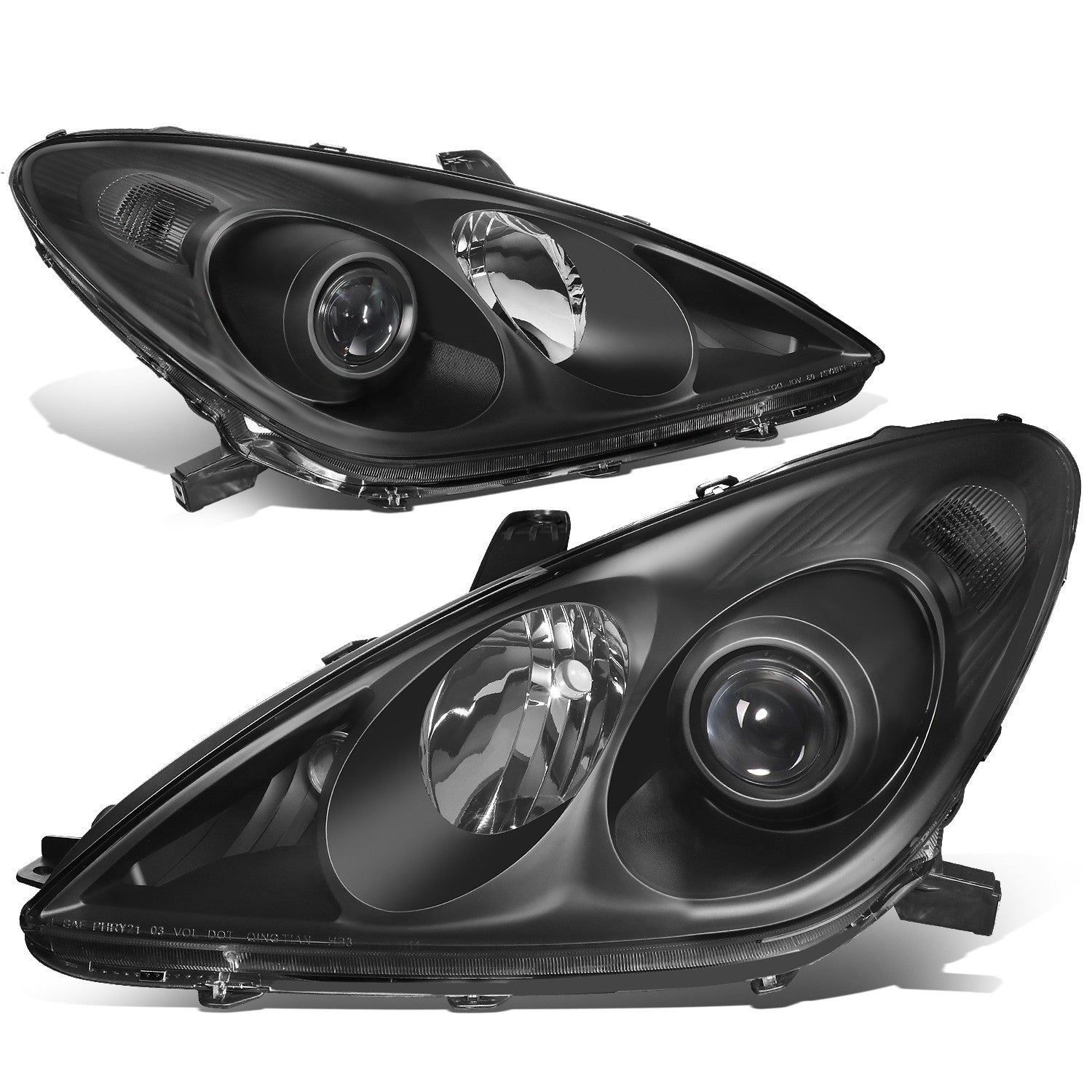 Fit 04-06 Lexus ES330 Black Housing Projector Headlight Head Lamp Left