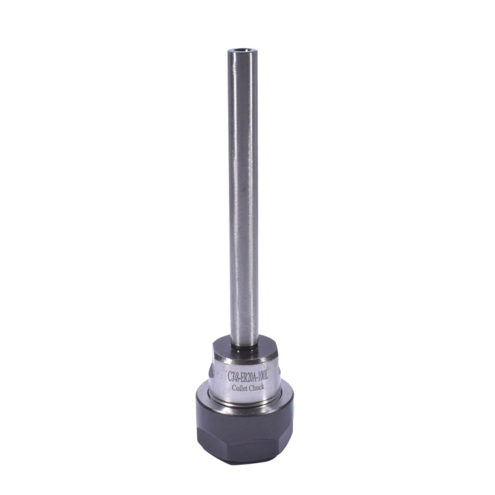 NEW 3/8 STRAIGHT SHANK ER20 COLLET CHUCK TOOL HOLDR EXTENSION HOLDER LENGTH 3.3"