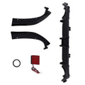 Bumper Diffuser Kit for Honda Civic 16-21 Sedan Glossy Black Rear Extension
