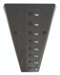 T-Handle Torx Star Wrench Set T9-T40
