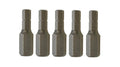 Pack S2 Steel 5/16"(8mm) Shank Hex Allen Bits 30mml Option: