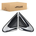 Mirror Flag Trim for Chrysler 200 15-2017 5NJ501XFAB 5NJ511XFAB LH RH Chrome