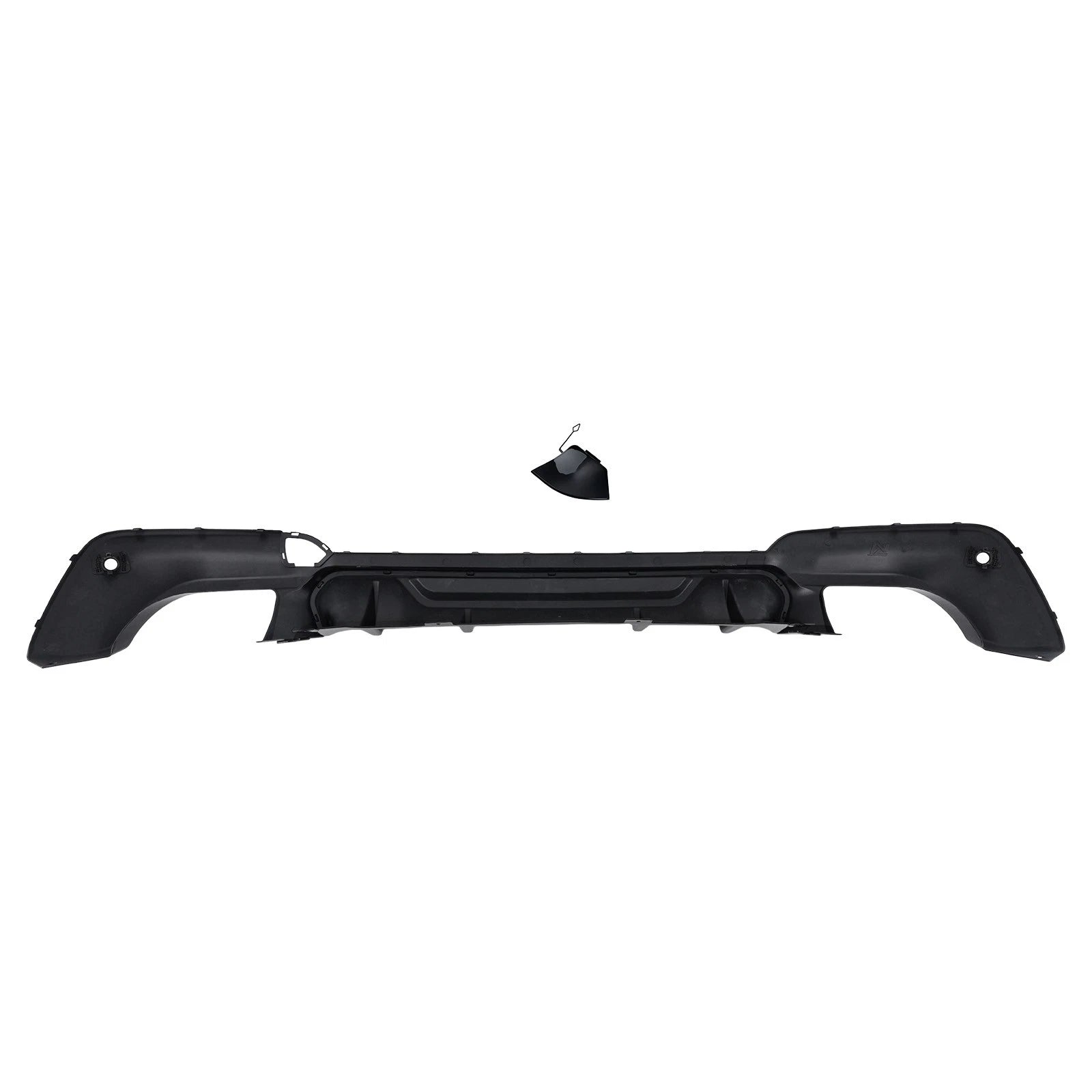 Gloss Black Rear Bumper Diffuser Lip For BMW X3 G01 M40i M Sport 18-21