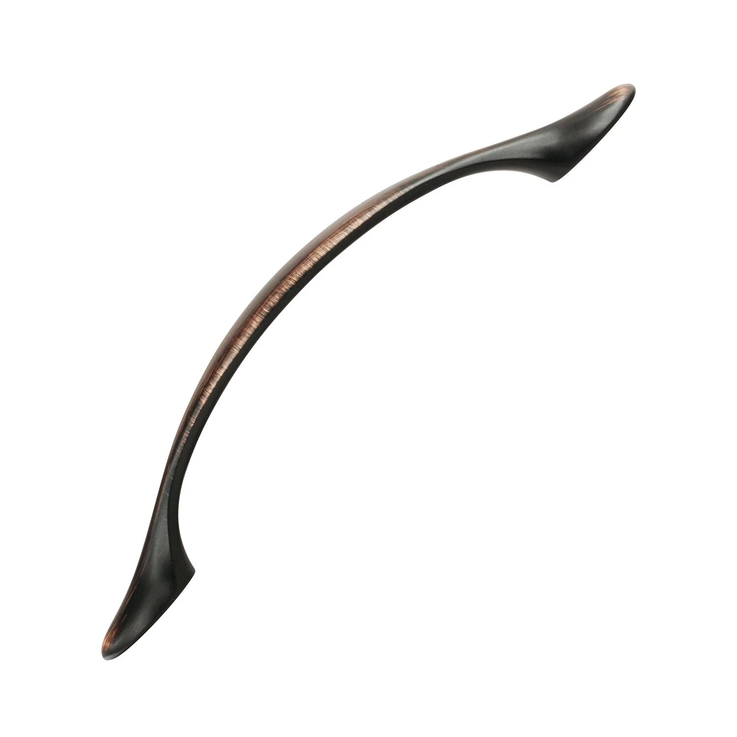 Flare 3-3/4" Center Brushed Oil-rubbed Bronze Kitchen Cabinet Pull