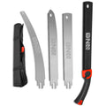 Carbon Steel Hand Saw Set 5 Hand Saw Blade + Abs+tpr Handle +