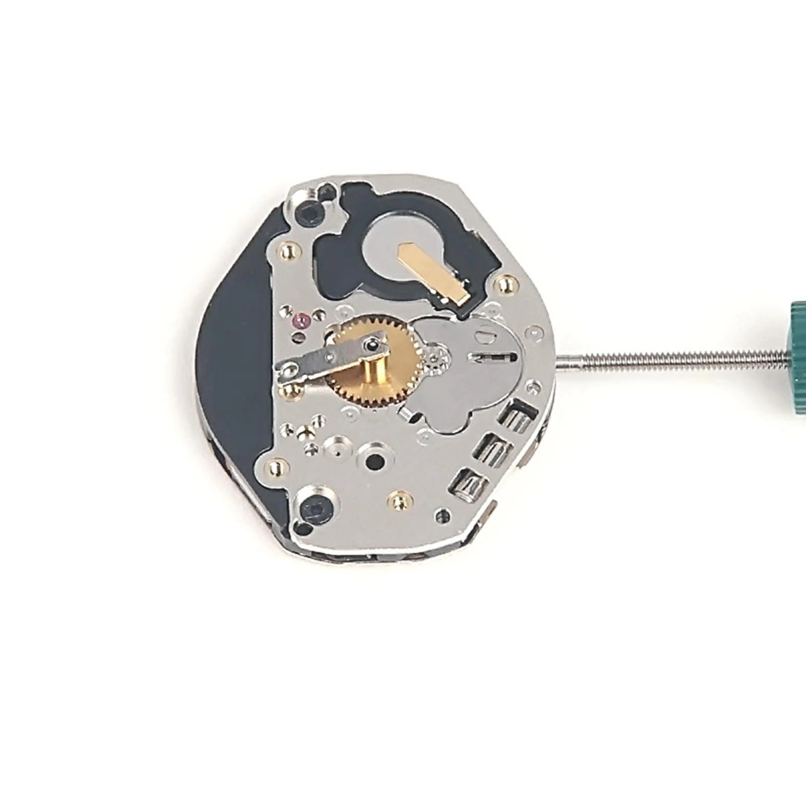 17.8mm 3 Hands Quartz Watch Movement With Battery & Stem For Ronda