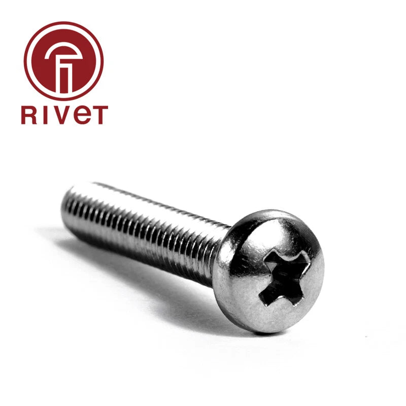 Din En Iso 7045 316 Stainless Steel M2 M2.5 M3 M4 Cross Recessed Pan