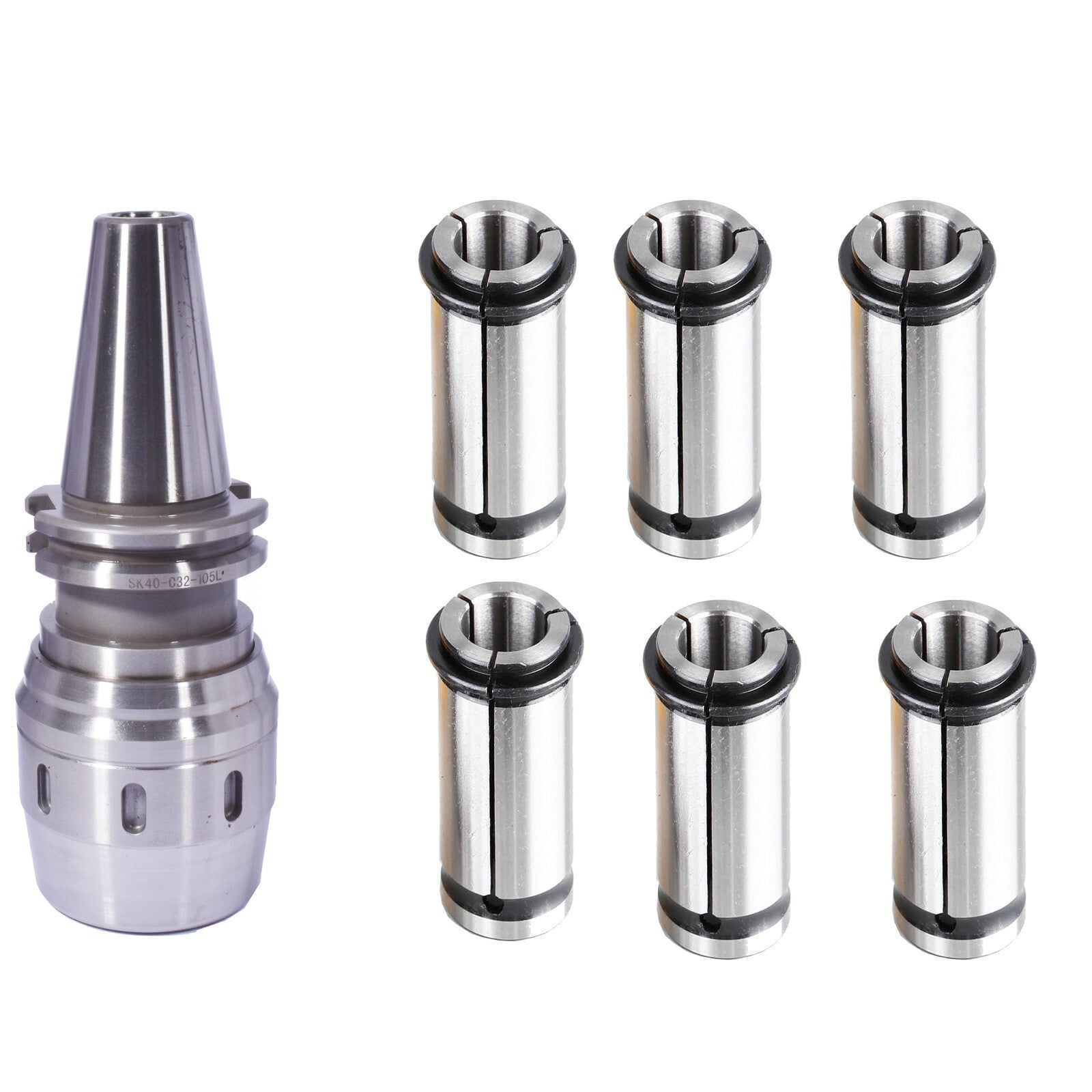 Sk40 Sc32 Power Milling Collet Tool Holder 6pc Power Collet Chuck