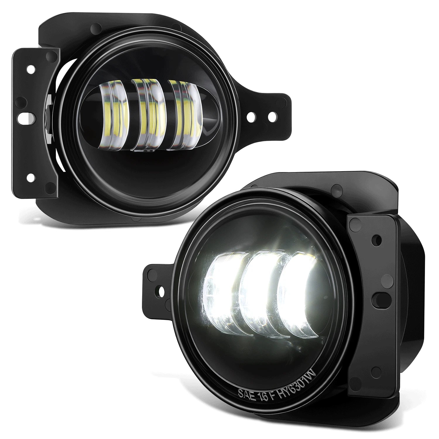 Fit 18-26 Jeep Wrangler Jl Gladiator Black Clear | Built Supply Co
