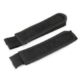 1 Pair Fixed Gear Fixie Bmx Bike Bicycle Double Pedal Toe Straps Black