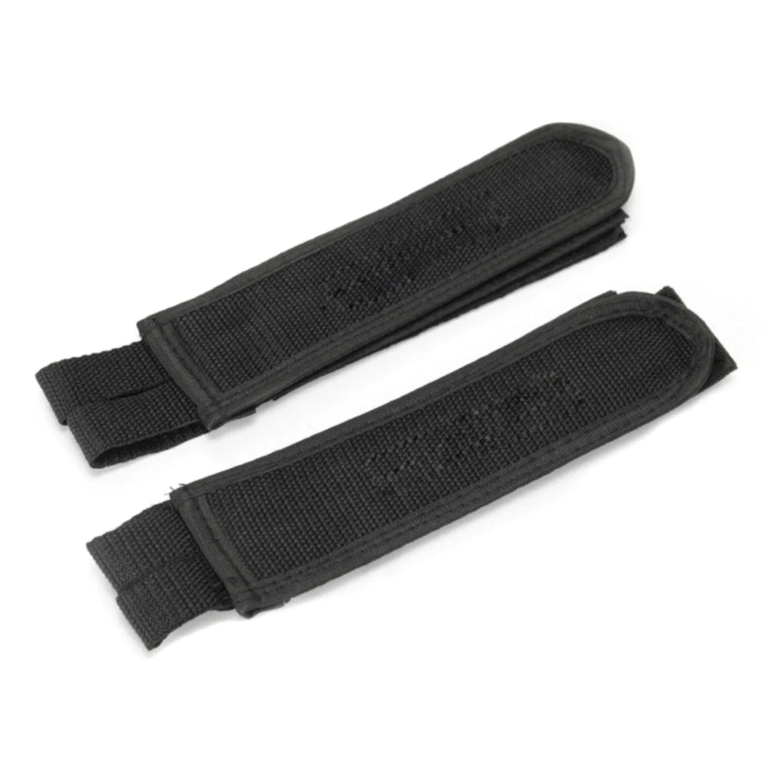 1 Pair Fixed Gear Fixie Bmx Bike Bicycle Double Pedal Toe Straps Black