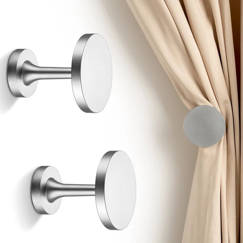 Home Decoration Metal Tiebacks Compact Curtain Holder Iron Alloy