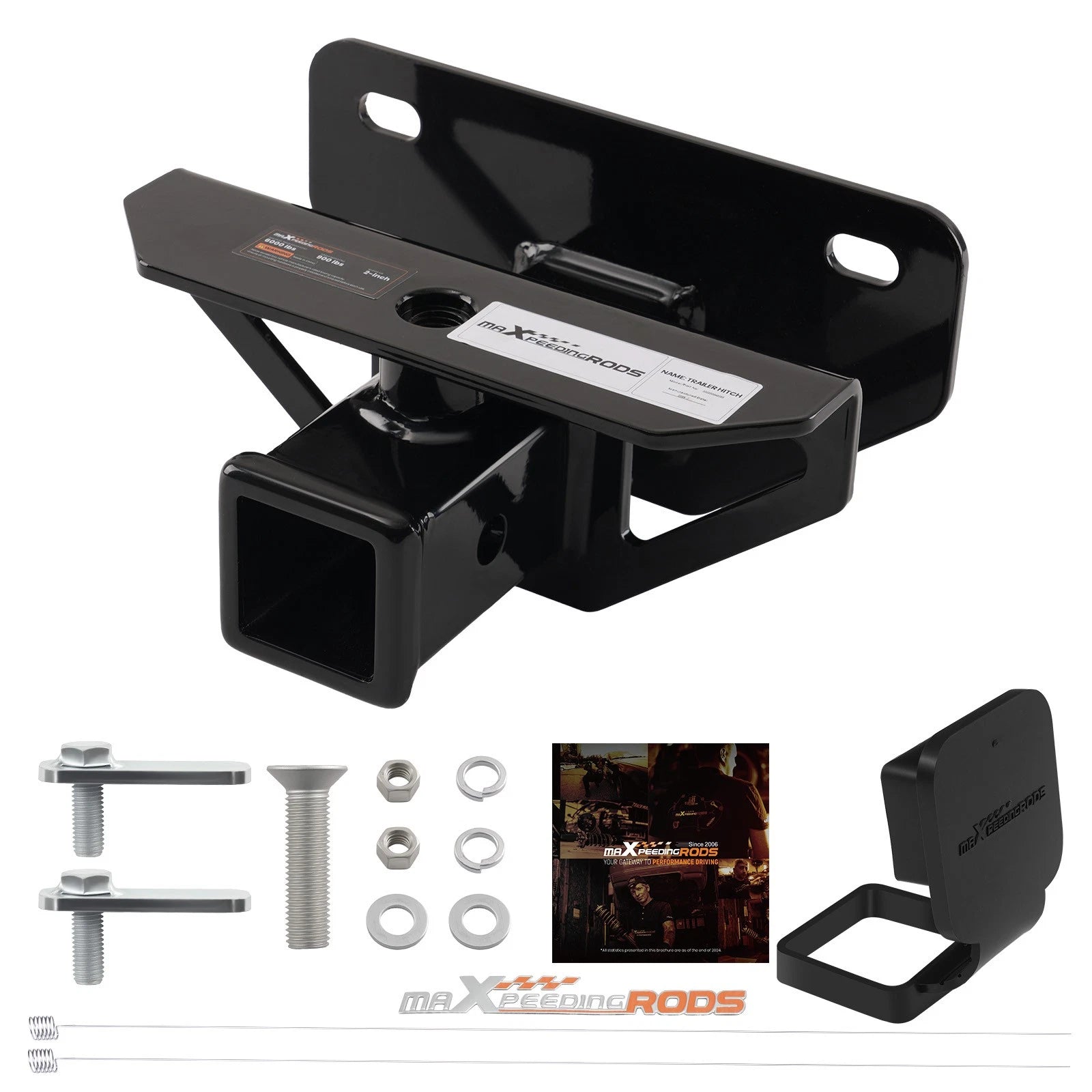Class 3 Trailer Hitch for Dodge Ram 2003-2018 2in Rear Receiver 900lbs TW